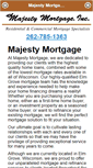 Mobile Screenshot of majestymortgage.com